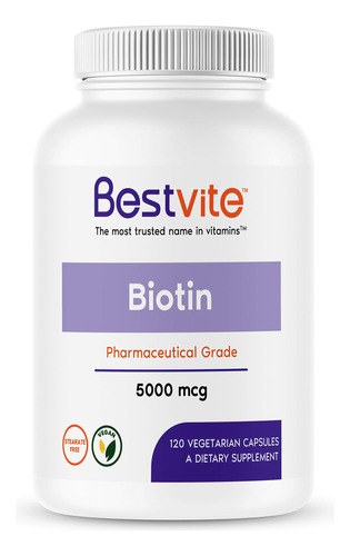 Bestvite Biotina Mcg (120 Cáp - 7350718:mL a $97990