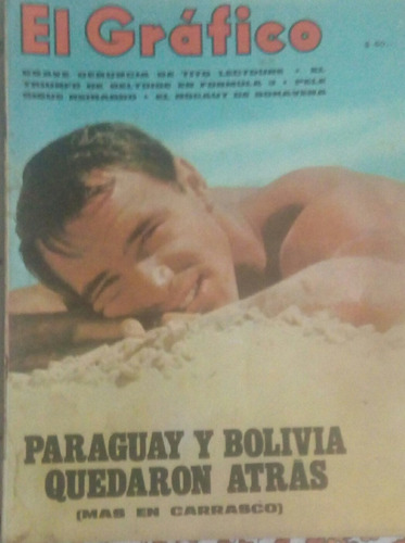 El Grafico 2468 De 1967.tapa Pinino Mas,sudamericano Del 67