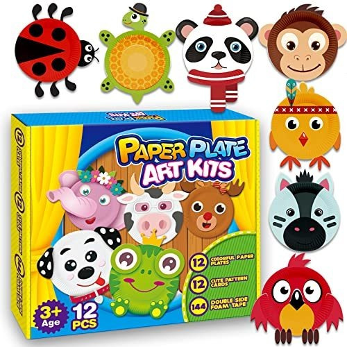 Kits De Artes Y Artesanías Para Niños, 12 Pack De Pbptj