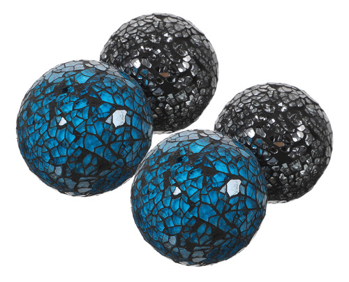 Bola De Mosaico Con Forma De Jarrones Coloridos, 4 Unidades