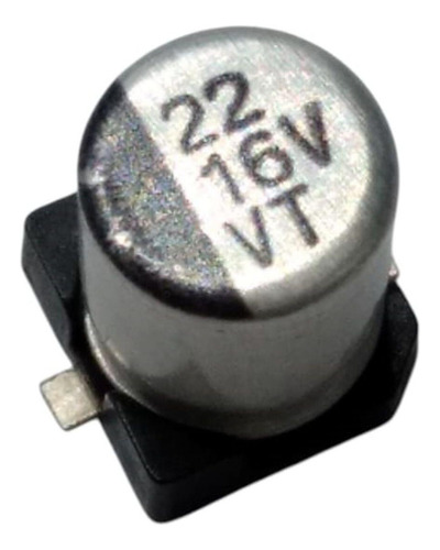 Kit Com 10 Capacitor Eletrolitico Smd 22uf 16v Caneca: 4x5,4