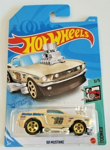 Mustang 1968 Tooned Hot Wheels