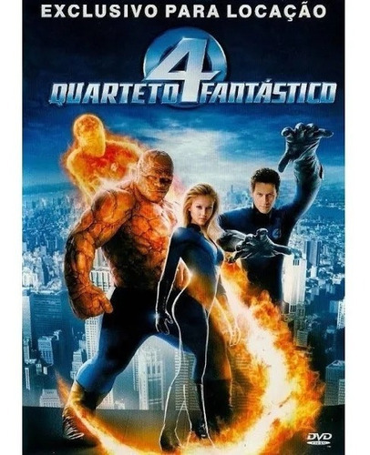 Dvd - Quarteto Fantástico - ( 2005 ) - Lacrado