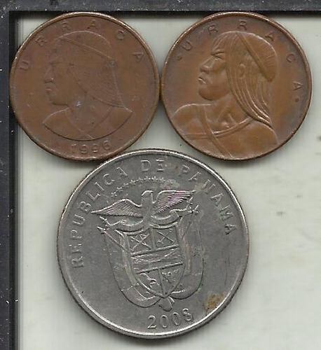 Panamá Monedas Diferentes Denominaciones