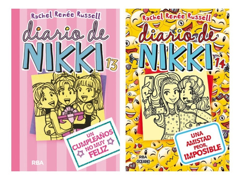 Pack Libros Diario De Nikki 13 Y 14 - Russell Rba Molino