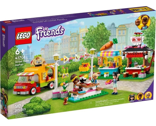 Lego Friends 41701 Street Food Market 592 Piezas