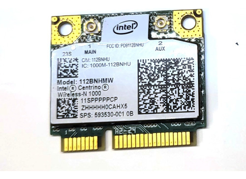 Targeta Wifi Intel Centrino Wireless-n 1000 112bnhmw (Usado)