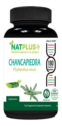 Chancapiedra 180 Cápsulas De 500mg