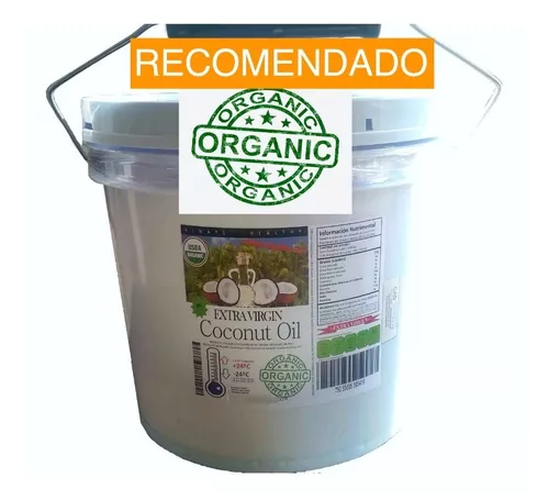 Aceite Coco Nutiva Organico 3.79lts Refinado 100% Puro