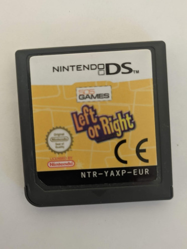 Left Or Right Juego Nintendo Ds Original