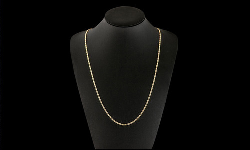 Imagen 6 de 8 de Cadena Collar Oro 18k Hombre Mujer Hip-hop Elegante 28p.