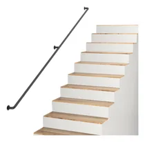 Comprar Barandal De Escalera Negra De 300cm Barandal Pasamanos