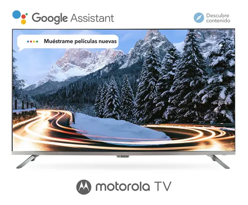 Smart Tv Motorola Android Tv 55 Uhd 4k Hdr + Comando De Voz