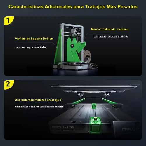 Impresora 3D Creality Ender 3 V3 Plus color gris con tecnología de impresión FDM