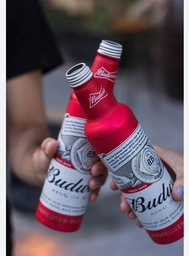 Cerveza Budweiser Botella Aluminio X 24 Unidades !