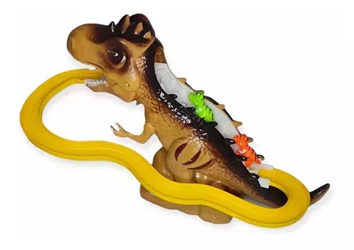 Pista De Corrida Hot Wheels Mordida Do T-rex Dinossauro