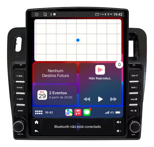 Central Multimidia Tesla Pajero Tr4 9,7p Octacore 4gb 64gb