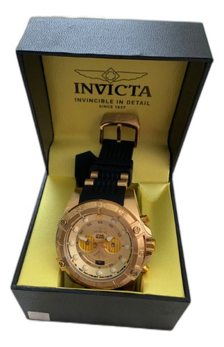 Invicta Edição Limitada Star Wars Original. Preto Dourado (Usado)