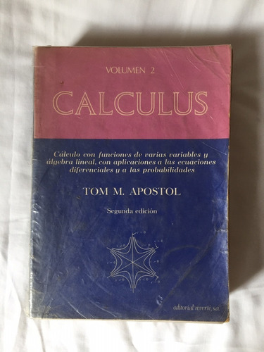 Calculus / Volumen 2 / Tom M. Apostol