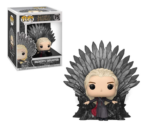 Pop! Deluxe Game Of Thrones Daenerys Sitting On Throne