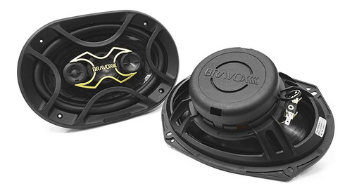 Imagen 4 de 6 de Parlantes Para Auto 6 Pulgadas + 6x9 Bravox Gold Line 240rms