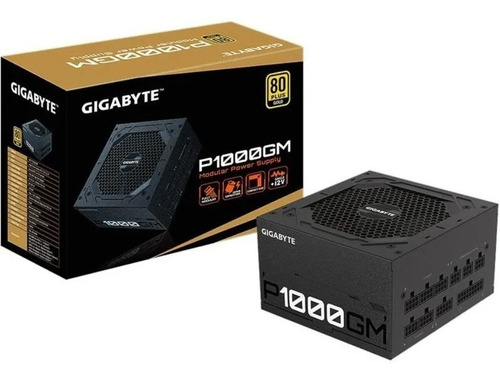 Fuente Gigabyte P1000gm 1000w Full Modular 80 Plus Gold