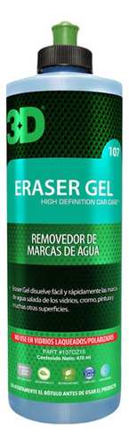 3d Eraser / Removedor De Marcas Agua Dura / Allshine