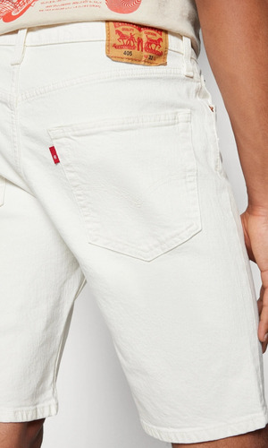 Pantalon Bermuda Levis 405 White (Usado)
