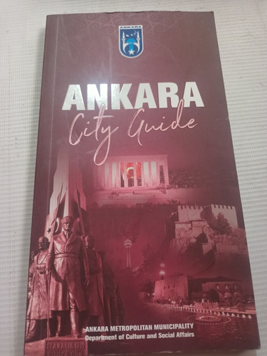 Libro Ankara City Guide Turquía En Inglés 