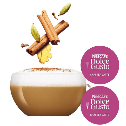 Cápsulas Nescafé Dolce Gusto Chai Tea Latte X 16