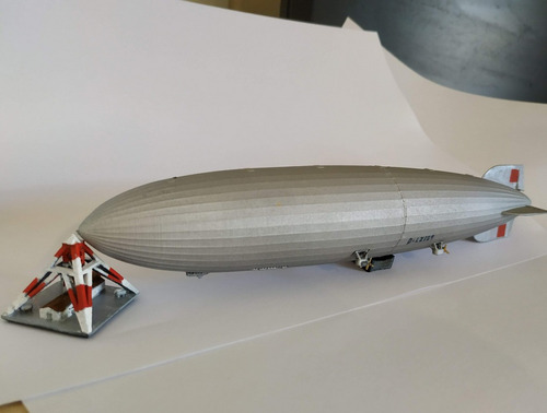Zeppelin Dirigible Alemán Lz 129 Hindenburg Escala 1/800