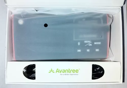 Avantree SP850 Radio FM portátil recargable con altavoz Bluetooth y tarjeta  SD reproductor de MP3 3 en 1, escaneo automático, pantalla LED, pequeño