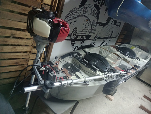 Caiaque Duplo Com Motor
