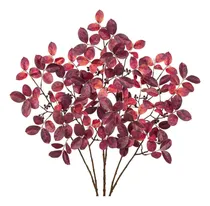 Comprar 3pcs Tallos Artificiales De Vegetación, Ramas De Imitación P