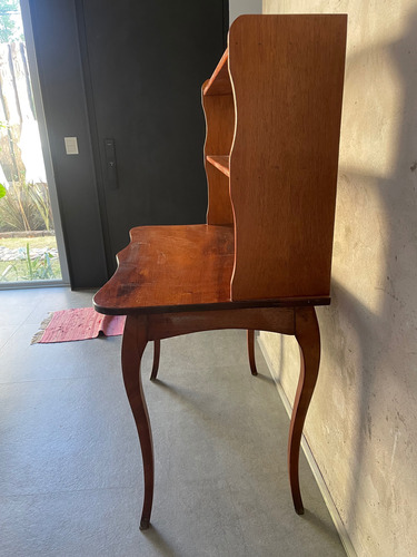 Antiguo Escritorio Provenzal Con Estantes Cedro (Usado)