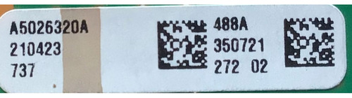 Led Driver Sony A5026320a / 1-006-902-11 / Modelo Xr-65x90j (Usado)