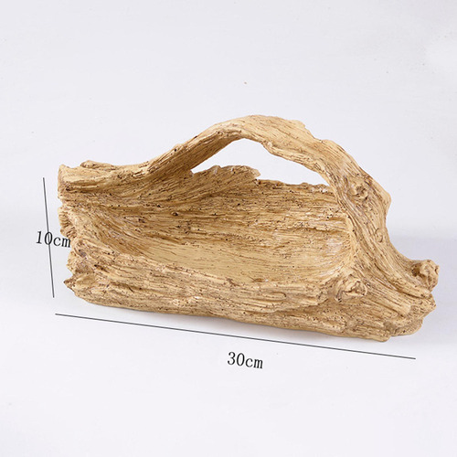 Hefu Maceta De Resina For Troncos De Troncos De Madera A