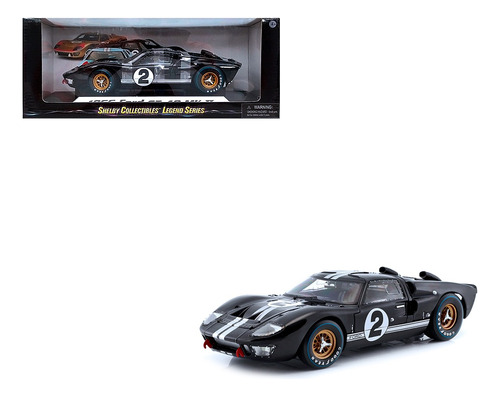 Ford Gt40 Mk2 1966 Le Mans Shelby Collectibles Escala 1/18 B