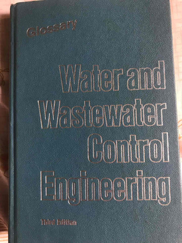 Libro Glossary Water And Wastewater Control Engineering