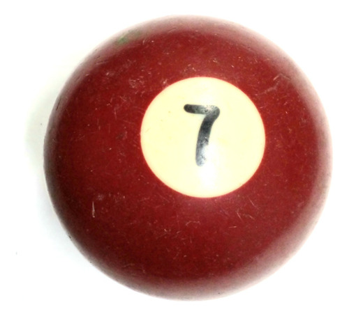 Bola De Pool Numero 7 (Usado)
