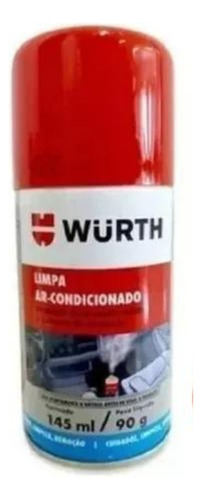 Limpa Ar-condicionado Automotivo Wurth 145ml 90g