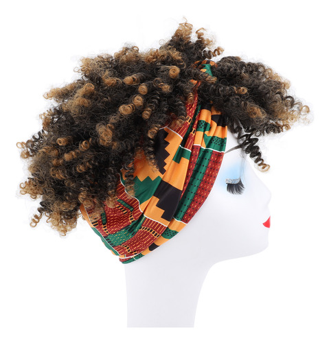 Diadema De Peluca Sintética Para Mujer, Ligera Y Elegante