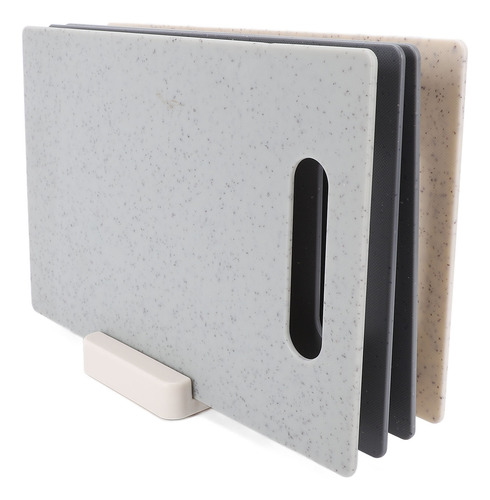 Plastic Cutting Board Set Of 4 Storage Stand