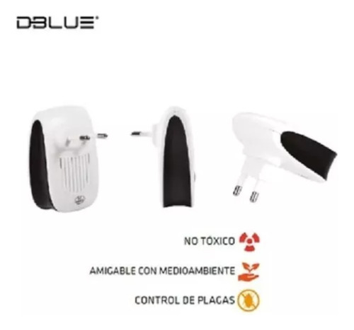 Repelente Ultrasónico Plagas Electrónico Para Ratas Dbrem48