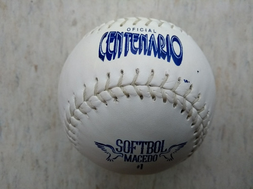 Pelota Softbol Centenario Reglamentaria 1 Pieza Pelotas