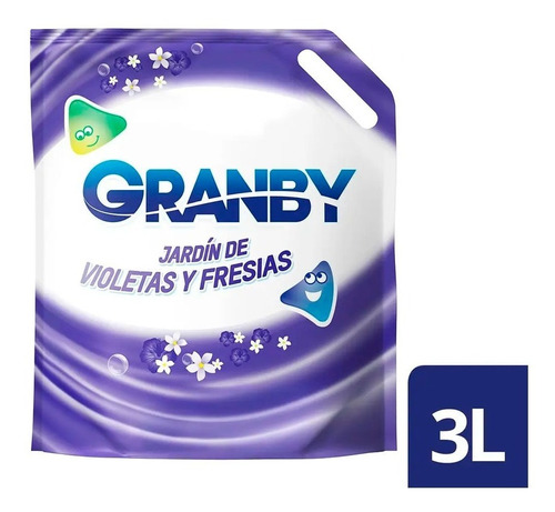 Granby Jabon Liquido Lavarropas Violetas & Fresias X  3lt