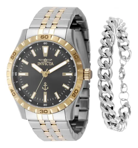 Reloj Para Hombres Invicta Ocean Voyage 48275 Oro, Acero