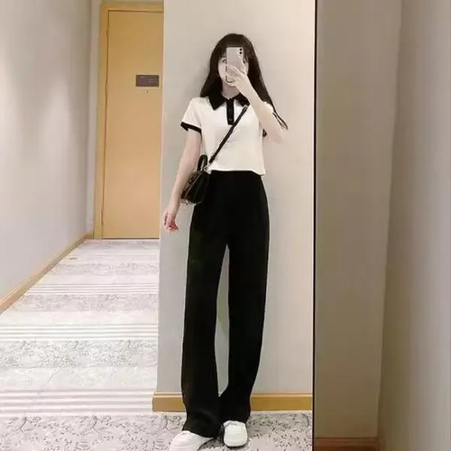Conjunto De Verano De Dos Piezas Para Mujer, Estilo Coreano