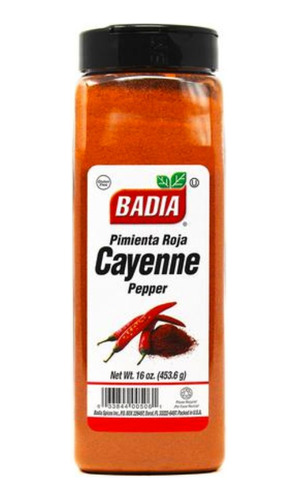 Pimienta De Cayena Badia 453.6g