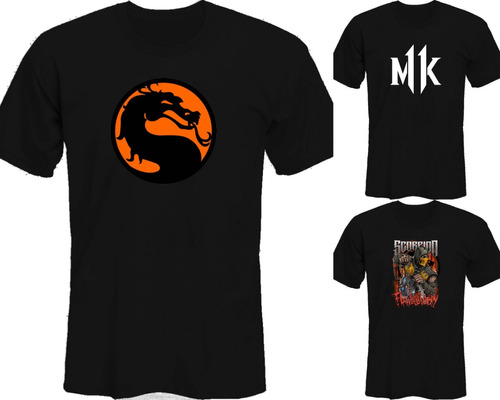 Remeras Mortal Kombat 11 Once Mira Las Fotos! *mr Korneforos